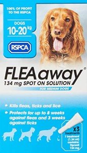 FleaAway Spot On for Medium Dogs, 134 mg