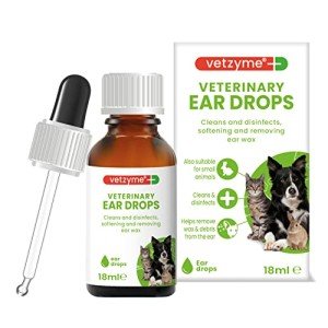 Vetzyme Ear Drops for Dogs, Cats & Small Pets