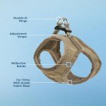 Soft Step-In Plush Dog Harness for Small Dogs
