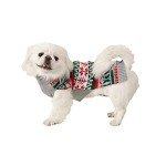 Christmas Sweater for Large Dogs - Grey