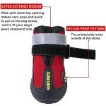 QUMY Waterproof Dog Boots for Every Season