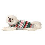 Christmas Sweater for Large Dogs - Grey