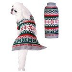 Christmas Sweater for Large Dogs - Grey