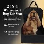 Heritage Dog Car Seat with Safety Belts