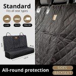 Waterproof Dog Car Seat Cover – Nonslip & Tough