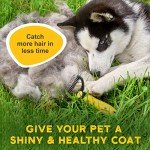 Double-Sided Deshedding Brush for Dogs & Cats