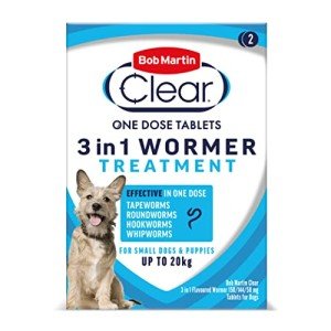 Bob Martin 3-in-1 Wormer for Small Dogs