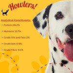 Howlers 31cm Pack of 10 Natural Dog Bones