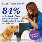 Dog Probiotics Soft Chews - Salmon Flavor 30ct