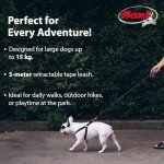 Flexi Classic Retractable Dog Leash 5m Black