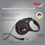Flexi Classic Retractable Dog Leash 5m Black