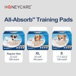 HONEY CARE Ultra Absorbent Dog Training Pads 100 Count