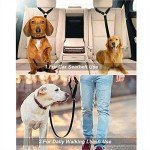 CGBOOM Adjustable Dog Car Seat Belt - 2 Pack