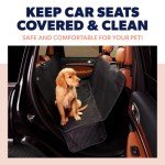 Waterproof Dog Car Seat Cover - Non-Slip Hammock