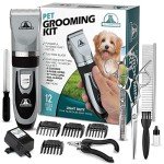 Professional Cordless Dog Grooming Kit with Clippers