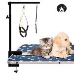 Adjustable Pet Grooming Arm with Clamp System