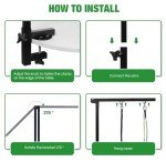 Adjustable Pet Grooming Arm with Clamp System