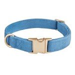 YUDOTE Soft Cotton Dog Collar for Small Dogs