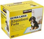 Kirkland Signature Extra-Large Absorbent Dog Pads 100ct