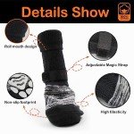 Anti-Slip Dog Socks with Adjustable Straps