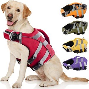 Kuoser Reflective Dog Life Jacket Vest