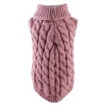 Wocharm Warm Knitted Sweater for Small Dogs