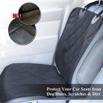 VIVAGLORY Large Quilted Dog Car Seat Cover
