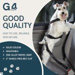 G4GADGET Adjustable Pet Car Safety Harness