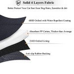 VIVAGLORY Large Quilted Dog Car Seat Cover