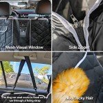 Waterproof Dog Car Seat Cover with Mesh Window