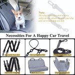 VIVAGLORY Large Quilted Dog Car Seat Cover