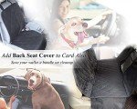 VIVAGLORY Large Quilted Dog Car Seat Cover