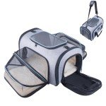 Airline Approved Expandable Pet Carrier for Dogs