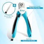 BOSHEL Dog Nail Clippers with Safety Guard & File