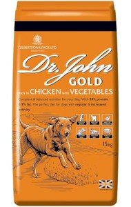 John Gold Chicken & Veg Dry Dog Food 15kg