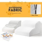 Myiosus 2-Step Non-Slip Pet Stairs for Sofa