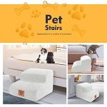 Myiosus 2-Step Non-Slip Pet Stairs for Sofa