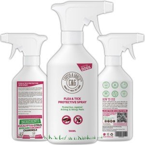 Natural Flea and Tick Spray for Dogs - 500ML