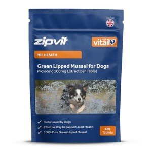 Green Lipped Mussel for Dogs, 500mg, 120 Tablets