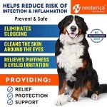 Dog Eye Wash Drops and Wipes for Relief
