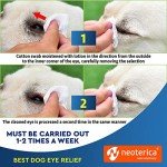 Dog Eye Wash Drops and Wipes for Relief
