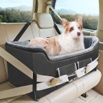 Large Dog Booster Car Seat with Seat Belt