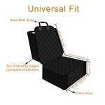 Nonslip Dog Car Seat Cover for Trucks & SUVs