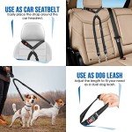 SlowTon Dual Dog Seat Belt for Car Safety