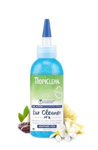 TropiClean Dual Action Dog Ear Cleaner - 118ml