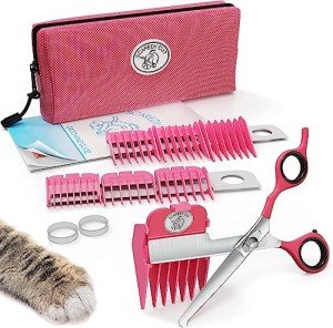 Silent Pet Grooming Kit for Sensitive Dogs & Cats