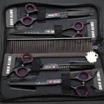 Professional Dog Grooming Scissors Set with Comb