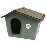 Eco-Friendly Dog Kennel with Removable Roof