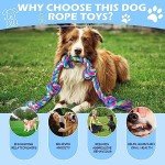 Aitmexcn Indestructible Rope Toy for Large Dogs
