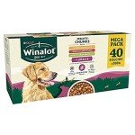 Winalot Mixed Jelly Dog Food, 40 Pack